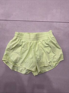 lululemon athletica Neon Yellow Running Shorts